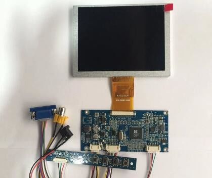 La pantalla TFT táctil del panel LCD de 5 pulgadas de ZJ050NA-08C exhibe al regulador de pantalla de 640x480 Tft Board